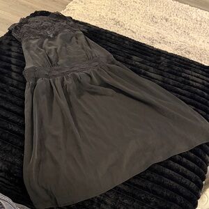 Free People Black Short Dress